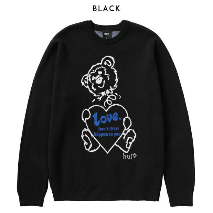 楽天市場】【セール 10％OFF】 HUF ハフ ニット セーター クルーネック 