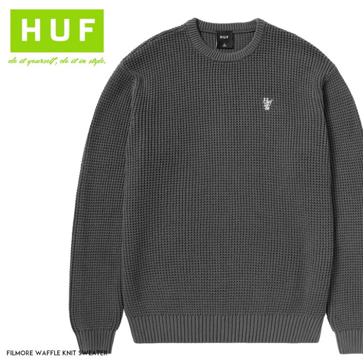 楽天市場】【セール 10％OFF】 HUF ハフ ニット セーター クルーネック 