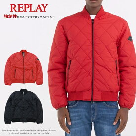 【セール 20％OFF】【REPLAY リプレイ】 ジャケット アウター 中綿ジャケット ナイロンジャケット 防寒 メンズ men's 国内正規品 インポート ブランド 海外ブランド M8351-000-84440 M-shirts