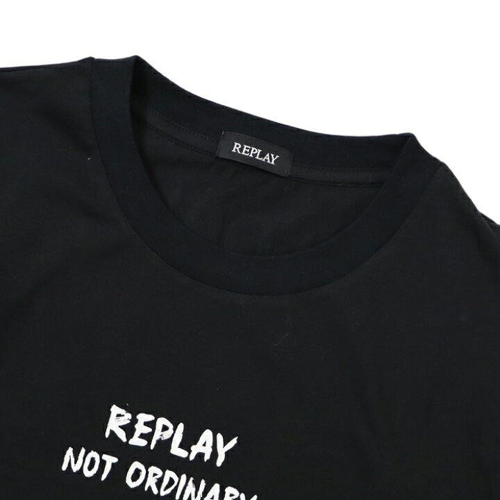 楽天市場】【セール 20％OFF】 REPLAY リプレイ tシャツ 半袖 半t  