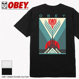 【2024年 春夏新作】 OBEY オベイ tシャツ 半袖 プリント シェパード・フェアリー ストリートアート スケートボード スケボー ストリート系 グラフィック メンズ 正規品 インポート ブランド 海外ブランド ストリートブランド 165263780-24P