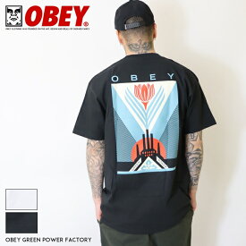 【2024年 春夏新作】 OBEY オベイ tシャツ 半袖 プリント シェパード・フェアリー ストリートアート スケートボード スケボー ストリート系 グラフィック メンズ 正規品 インポート ブランド 海外ブランド ストリートブランド 165263780-24P