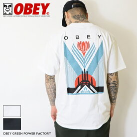 【2024年 春夏新作】 OBEY オベイ tシャツ 半袖 プリント シェパード・フェアリー ストリートアート スケートボード スケボー ストリート系 グラフィック メンズ 正規品 インポート ブランド 海外ブランド ストリートブランド 165263780-24P