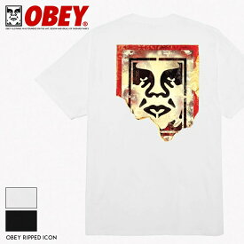 【2024年 春夏新作】 OBEY オベイ tシャツ 半袖 プリント シェパード・フェアリー ストリートアート スケートボード スケボー ストリート系 グラフィック メンズ 正規品 インポート ブランド 海外ブランド ストリートブランド 165263782-24P