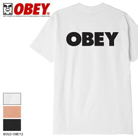 【2024年 春夏新作】 OBEY オベイ tシャツ 半袖 プリント スケートボード スケボー ストリート系 グラフィック メンズ 正規品 インポート ブランド 海外ブランド ストリートブランド 165263016-24P