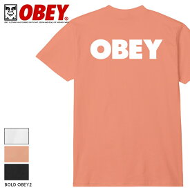 【2024年 春夏新作】 OBEY オベイ tシャツ 半袖 プリント スケートボード スケボー ストリート系 グラフィック メンズ 正規品 インポート ブランド 海外ブランド ストリートブランド 165263016-24P