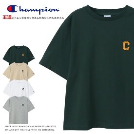 【2024年 春夏新作】【Champion チャンピオン】 tシャツ 半袖 ロゴ 刺繍 プリント トップス リバースウィーブ REVERSE WEAVE レディース lady's 国内正規品 インポート ブランド 海外ブランド CW-Z304