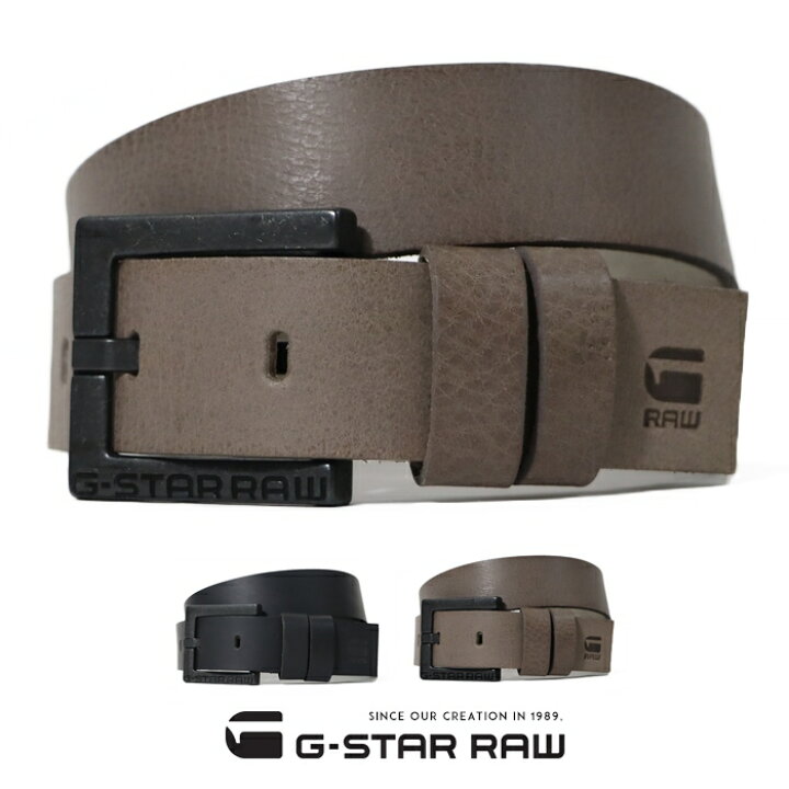 楽天市場】【ラッピング無料】 ジースター G-STAR ベルト レザーベルト 