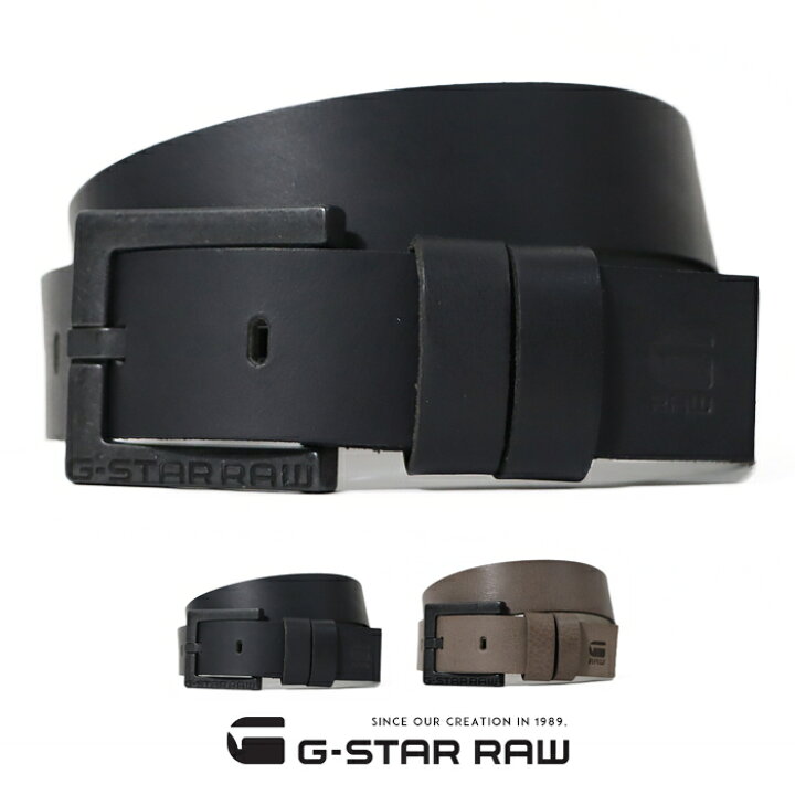 楽天市場】【ラッピング無料】 ジースター G-STAR ベルト レザーベルト 