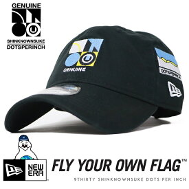 -ニューエラ NEW ERA キャップ スナップバック コラボ SHINKNOWNSUKE シンノスケ アート グラフィックデザイナー アーティスト Dots Per Inch ロゴ 帽子 9THIRTY ブラック NEWERA メンズ 国内正規品 インポート ブランド 海外ブランド 14346935