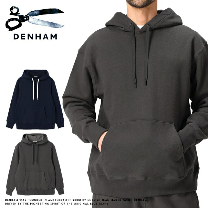 楽天市場】-デンハム DENHAM パーカー スウェット プルオーバー フード 