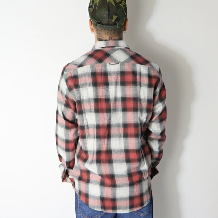 楽天市場】【セール 20％OFF】 REPLAY リプレイ 長袖シャツ フランネル  