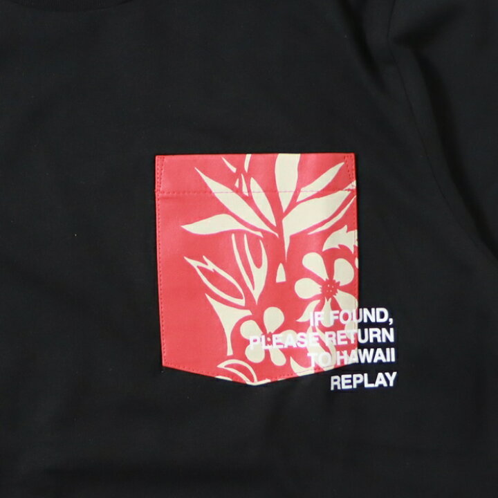 楽天市場】【セール 20％OFF】 REPLAY リプレイ tシャツ 半袖 半t 