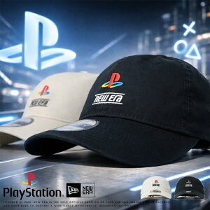 �j���[�G�� NEW ERA �L���b�v �X�g���b�v�o�b�N �v���X�e �R���{ �v���C�X�e�[�V���� PlayStation �t�@�~���[�}�[�N ���S �X�q 9THIRTY �u���b�N NEWERA �����Y �������K�i �C���|�[�g �u�����h �C�O�u