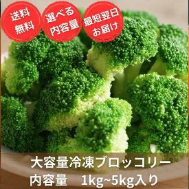 冷凍 ブロッコリー 大容量 1袋1kg入り 業務用 ご家庭用にも 新鮮野菜