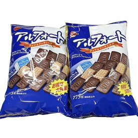 【大容量】ブルボン アルフォートミルクチョコ＆リッチミルクチョコ 1袋775g バレンタイン ギフト Costco コストコ