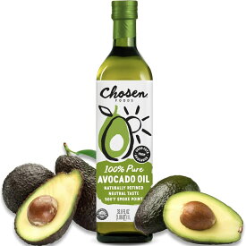 【大容量1L】CHOSEN 100% ピュア アボカドオイル AVOCADO OIL 健康 美容 添加物不使用 食用油 costco コストコ