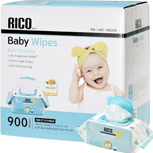 RICO K@ 900i100×9܁j Baby Wipes RXgR I[KjbN Ԃp ێz e  Costco RXgR