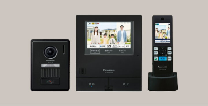 楽天市場】パナソニック VL-SWD505KFK テレビドアホン 録画・録音機能 