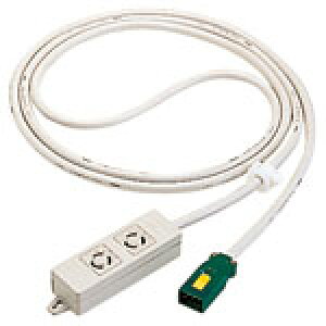 �p�i�\�j�b�N WFA6732HG �n�[�l�X�pOA�^�b�v �L���u�^�C���P�[�u���t�ڒn2P15A 125V���|2�R�� 3m �O���[