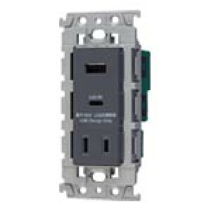 �p�i�\�j�b�N WTL147740MH �����[�d�pUSB�R���Z���g2�|�[�g 18W USB-A�EC ���t�R���Z���g�t �}�b�g�O���[