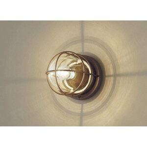 パナソニック LGW85034A 壁直付型・据置取付型 LED 電球色 ポーチライト・門柱灯 密閉型 防雨型 白熱電球25形1灯相当 ランプ付(同梱)