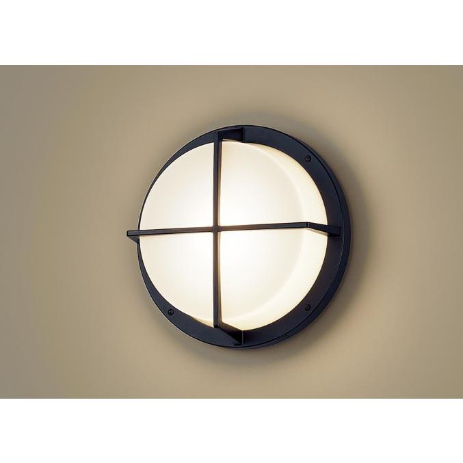 パナソニック XLGE8011 CE1 天井・壁直付型 LED 電球色 ブラケット 拡散型 密閉型 防雨型 白熱電球60形1灯器具相当 本体+LEDランプのサムネイル