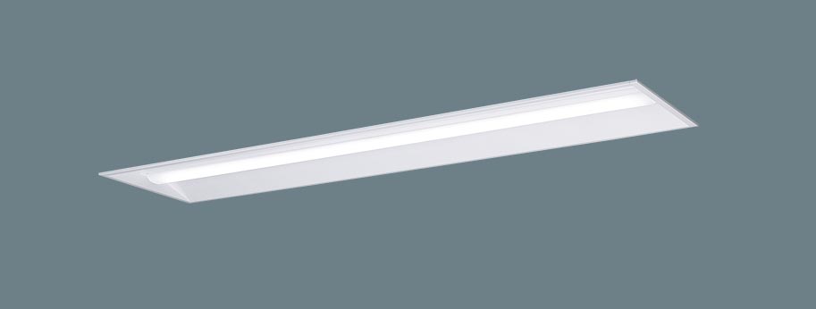 パナソニック XLX409UEN LE2 LEDベースライト リニューアル用 埋込型 40形 下面開放 W220 10000lmタイプ 昼白色 非調光 器具+ライトバーのサムネイル