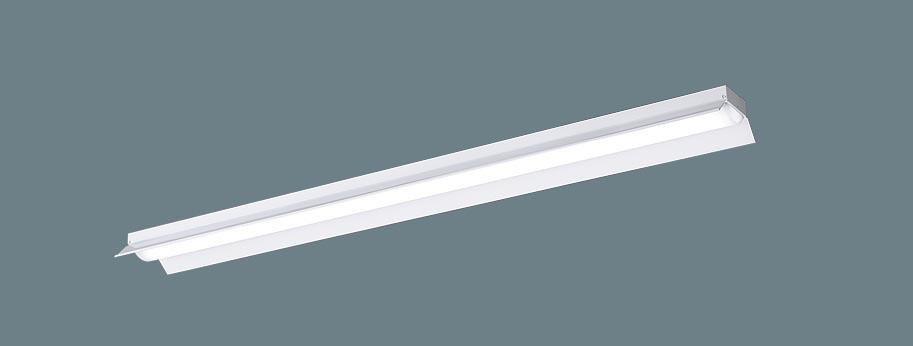 パナソニック XLX420KENP LE9 LEDベースライト 天井直付型 40形 反射笠付型 2500lmタイプ 昼白色 非調光  Hf32形定格出力1灯器具相当 器具+ライトバー | エムズライト