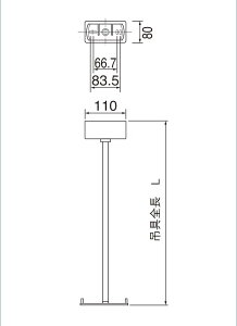 �p�i�\�j�b�N FP01650C �U�����݋� �p�^�C�v �݋�S��L500mm�^�C�v