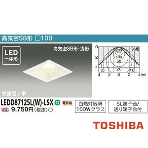 ���� LEDD87125L(W)-LSX LED�_�E�����C�g �����p �p�` ���C��SB�` ��` ��������100 �d���F 670lm ���M�����100W�N���X LED��̌` �wLEDD87125LWLSX�x