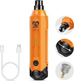 犬用ネイルグラインダー 6スピード - ペット用 充電式電動犬用ネイルトリマー