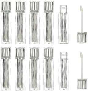 リップグロスチューブ 5ml 10個入 詰め替え容器 手作りボトル 透明空管