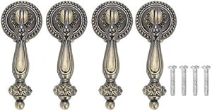 アンティーク 取っ手 つまみ 引き出し キャビネット 食器棚 ドア プル ハンドル ノブ 建築金具ツマミ 戸棚装飾 アイアン ネジ付き