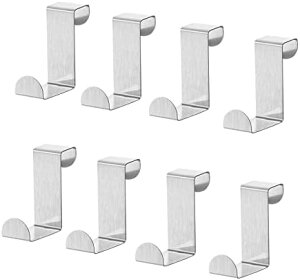 8�� �Z�b�g �h�A �t�b�N �X�e�����X�� �n���K�[ Z�^ ���t�� �ȒP �� 1.8cm/4cm �K��