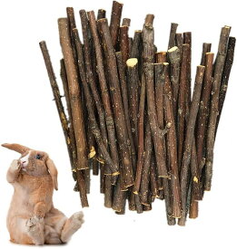 りんご枝 小動物 おやつ かじり木 噛むおもちゃ 歯を磨く 安心 天然 極細枝 ケージ 餌 ストレス解消
