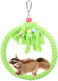 おもちゃ 緑色 吊り下げ 小動物 遊び場 内装
