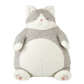 ねこ肯定感 抱き枕 ぬいぐるみ Lサイズ ネコ 猫 動物 抱きまくら りぶはあと 送料無料