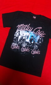 ロックTシャツ　モトリークルー　S/M/L /XL　バンT/バンドT/ハードロック/HM/HR/ヘビーメタル/MOTLEY CRUE