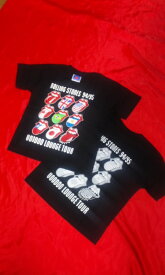 激安 KIDS ROCK Tシャツ　ローリングストーンズ フラッグ　S（115）/M（130）/L（140） 黒 ブラック バンドTシャツ ロックTシャツ THE ROLLING STONES 子供服