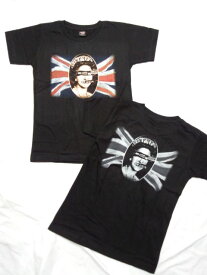 KIDS ロックTシャツ　PUNK系　SEX PISTOLS God save the queen　S（115）/M（130）/L（140）/黒/ブラック/バンドTシャツ/ロックTシャツ/バンT/子供服/パンク