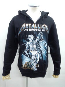 ���b�N�p�[�J�[�@METALLICA(���^���J) AND JUSTICE FOR ALL�@�� M L �W�b�v�A�b�v/�u���b�N/�o���h/�n�[�h���b�N/�w�r�[���^��