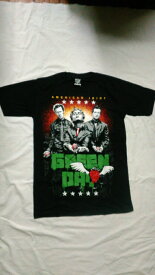 アメコミ風　ロックTシャツ　GREEN DAY(グリーンデイ) 　M　L　XL　/バンT/黒/HM/半袖/ヘビ-メタル