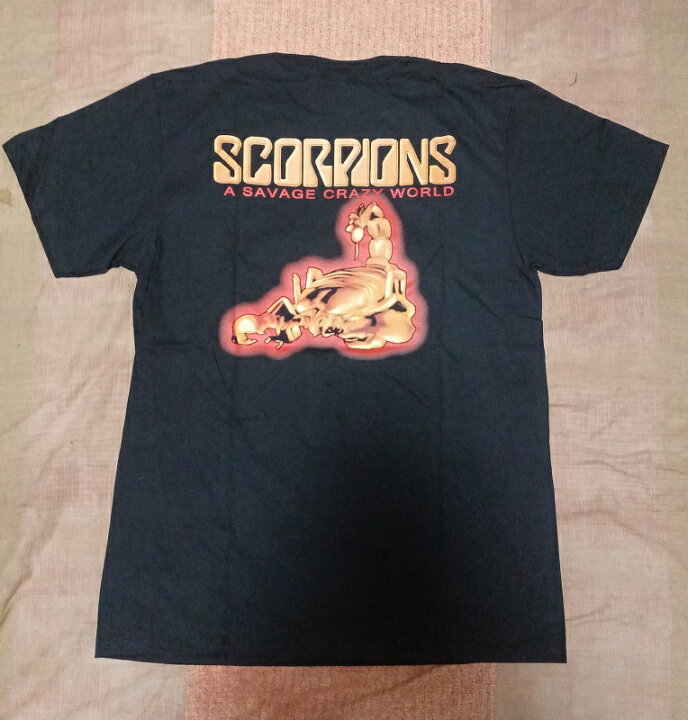 楽天市場】ロックTシャツ SCORPIONS(スコーピオンズ) M/L/XL バンT 