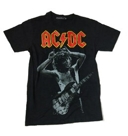 ロックTシャツ　AC/DC(エーシーディーシー)　黒 S M L XL ハード　ロック　ヘビー　メタル　ブラック