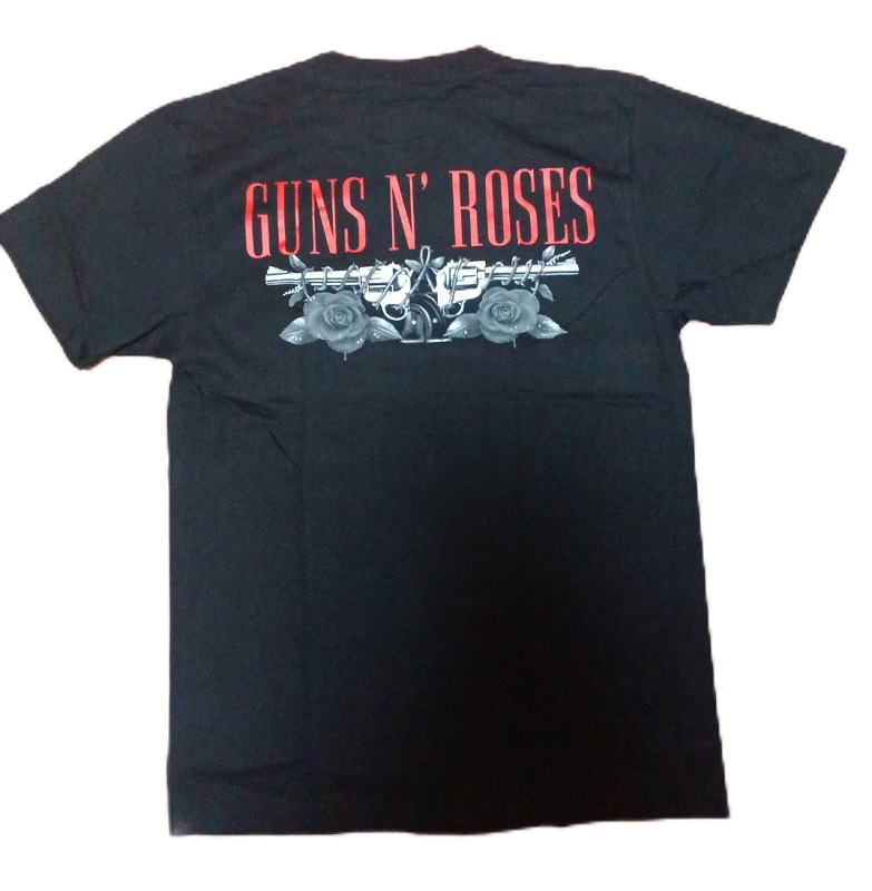 楽天市場】ロックTシャツ GUNS`N'ROSES ガンズ＆ローゼス M 黒