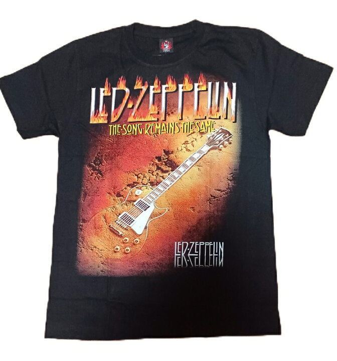 楽天市場】ロックTシャツ LED ZEPPELIN レッドツェッペリン ギター S/M 