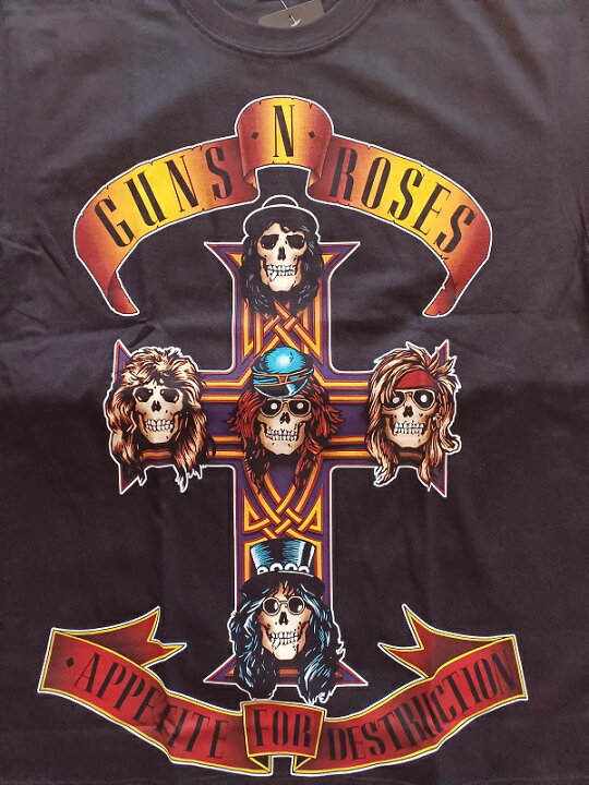 楽天市場】ロックTシャツ GUNS`N