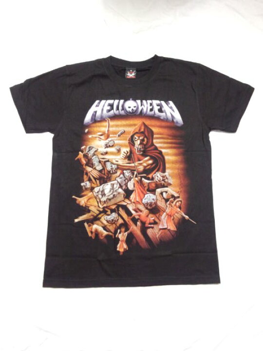 楽天市場】ロックTシャツ HELLOWEEN(ハロウィン) S/M/L/XL バンT 