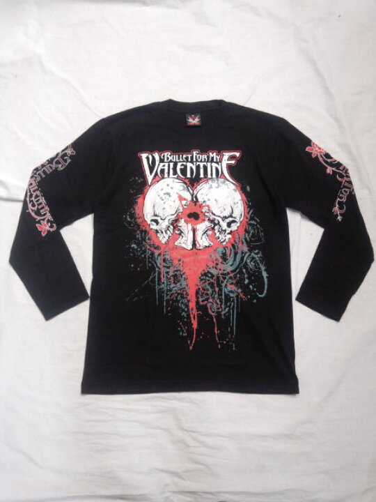 楽天市場】ロックTシャツ BULLET FOR MY VALENTINE（ブレットフォー 